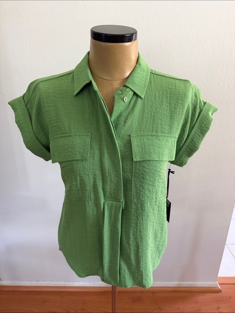 Simply Vera Wang Short Sleeve Blouse